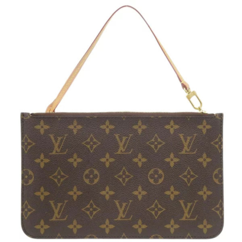 Louis Vuitton Neverfull Pouch Clutch Monogram LV
